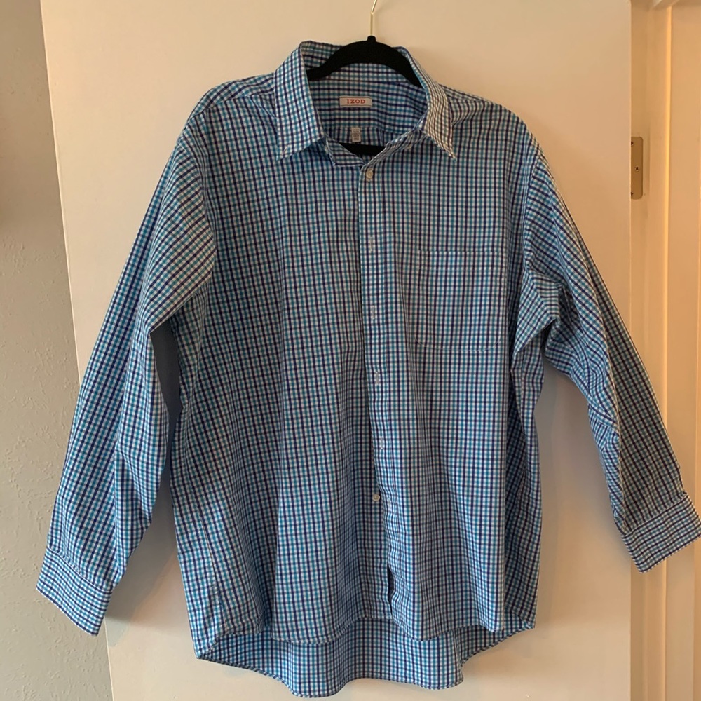 17-17 1/2 34-35 Izod Classic fit Stretch